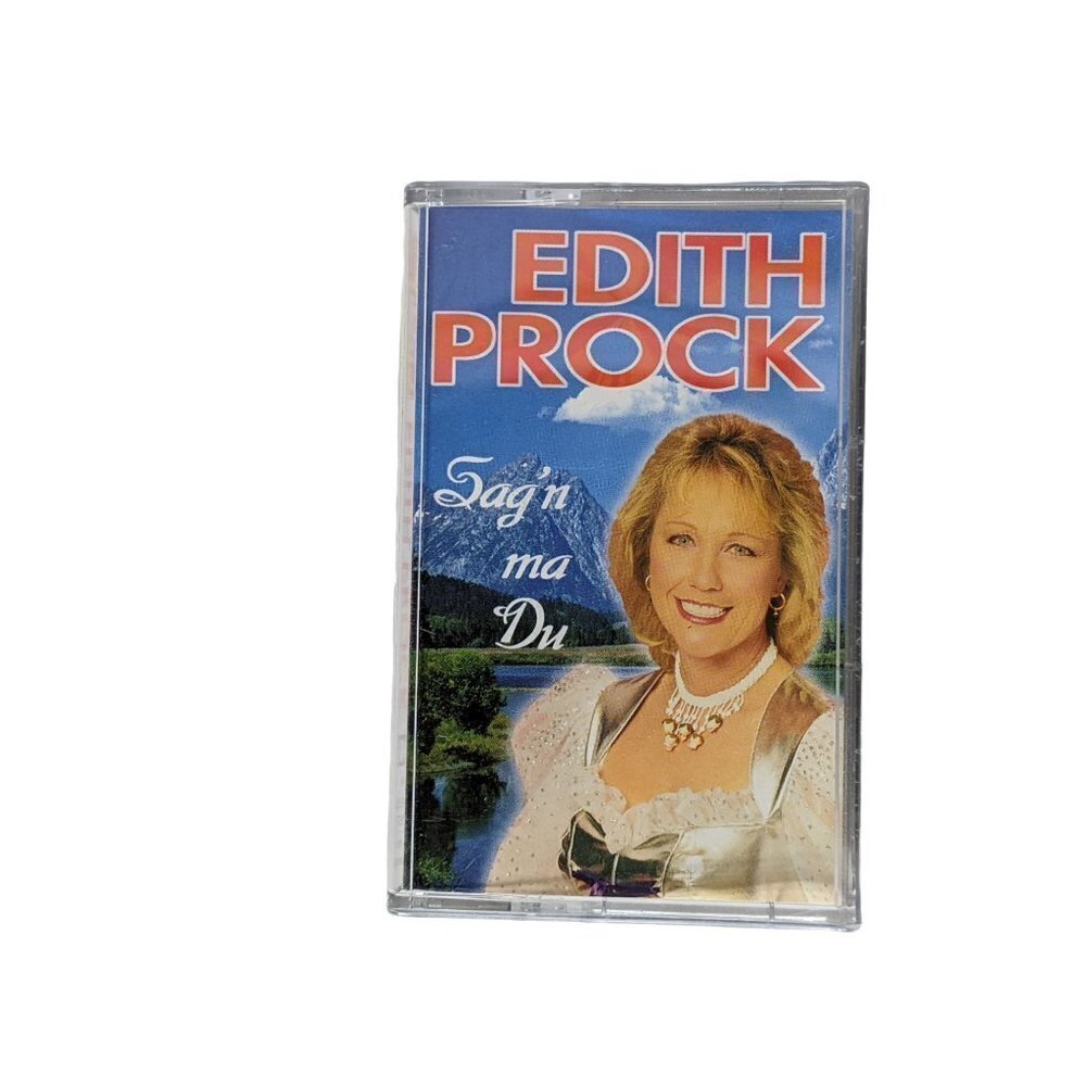 Edith Prock Sag'n ma Du Cassette Tape Tested Working